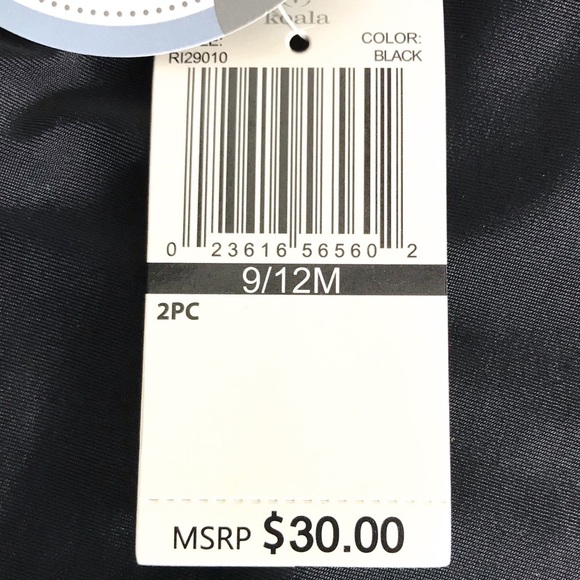 NWT Crossbone Rashguard 2-Piece Swim Set - Picture 4 of 16